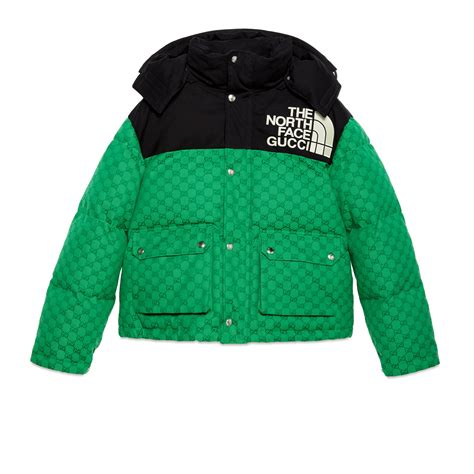 north face gucci green jacket|north face gucci for sale.